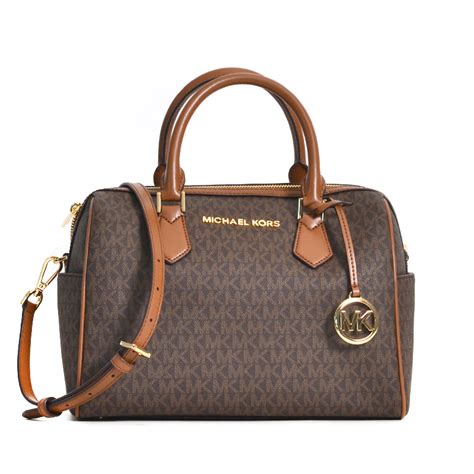 michael kors bedford large duffle satchel bag